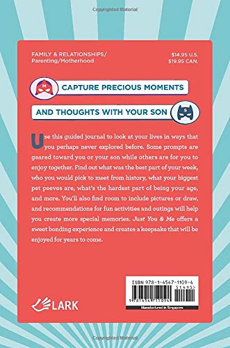 Just You & Me : An Interactive Journal for Mother and Son - Hardback