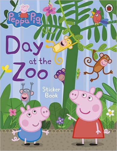 Peppa Pig: Day At The Zoo Sticker Book - Paperback