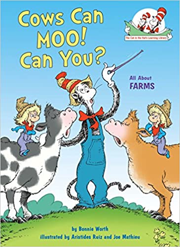 Dr Seuss : The Cat In The Hat : Cows can moo! can you? - Hardback - Kool Skool The Bookstore