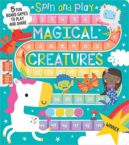 Spin And Play Magical Creatures - Hardback