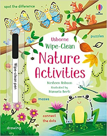 Wipe-Clean Nature Activities - Paperback
