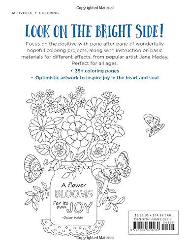 The Art Of Positivity : 35+ Hopeful Colori - Paperback