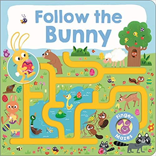 Maze Book: Follow the Bunny (Finger Mazes) Board book - Kool Skool The Bookstore