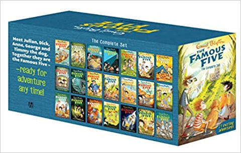 The Famous Five Box Set (Set of 21 Books) - Kool Skool The Bookstore