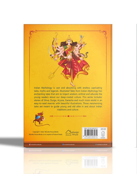 Illustrated Tales From Indian Mythology - Hardback