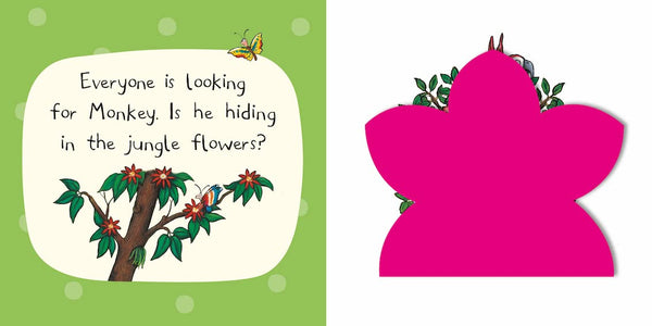 Who's Hiding In The Jungle? - Board book