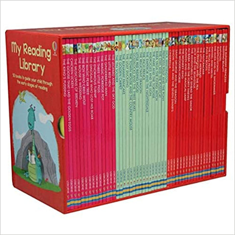 Usborne My Reading Library Box Set of 50 Books - Kool Skool The Bookstore
