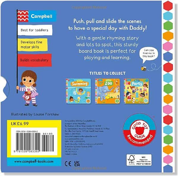 Campbell Busy Books : I Love My Daddy - Board Book