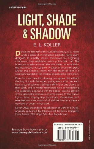 Light, Shade and Shadow (Dover Art Instruction) - Paperback