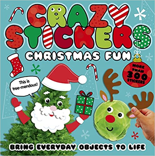 Crazy Stickers: Christmas Fun - Paperback