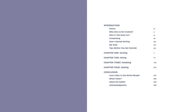 Healing Through Words - Hardback