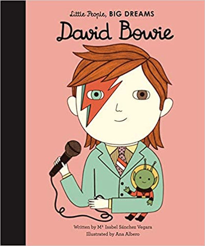 Little People Big Dreams : David Bowie - Hardback - Kool Skool The Bookstore