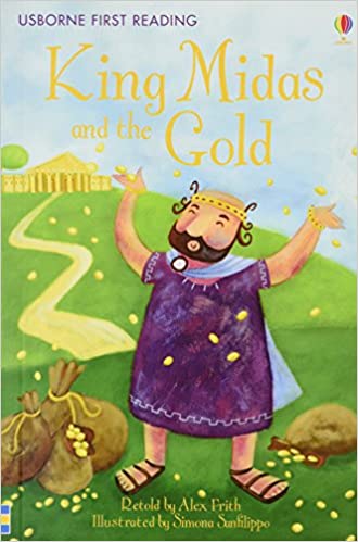 Usborne First Reading Level 1 : King Midas and the Gold - Kool Skool The Bookstore