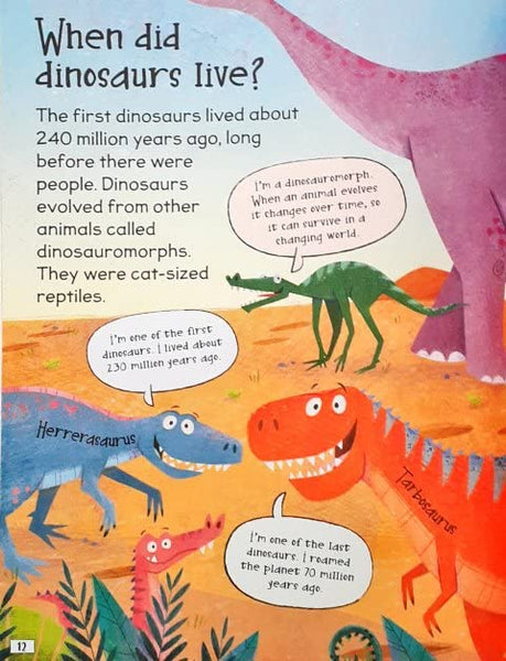 My Curious Encyclopedia Dinosaurs & Prehistoric Life - Hardback