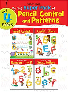 My First Super Pack of Pencil Control and Patterns( set of 4 Books) - Kool Skool The Bookstore