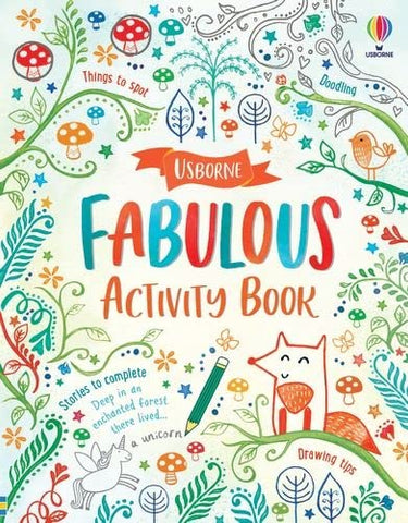 Usborne Fabulous Activity Book - Paperback