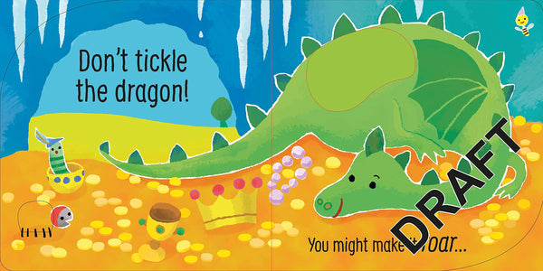 Usborne Touchy Feely Sounds : Don't Tickle the Unicorn! - Board Book