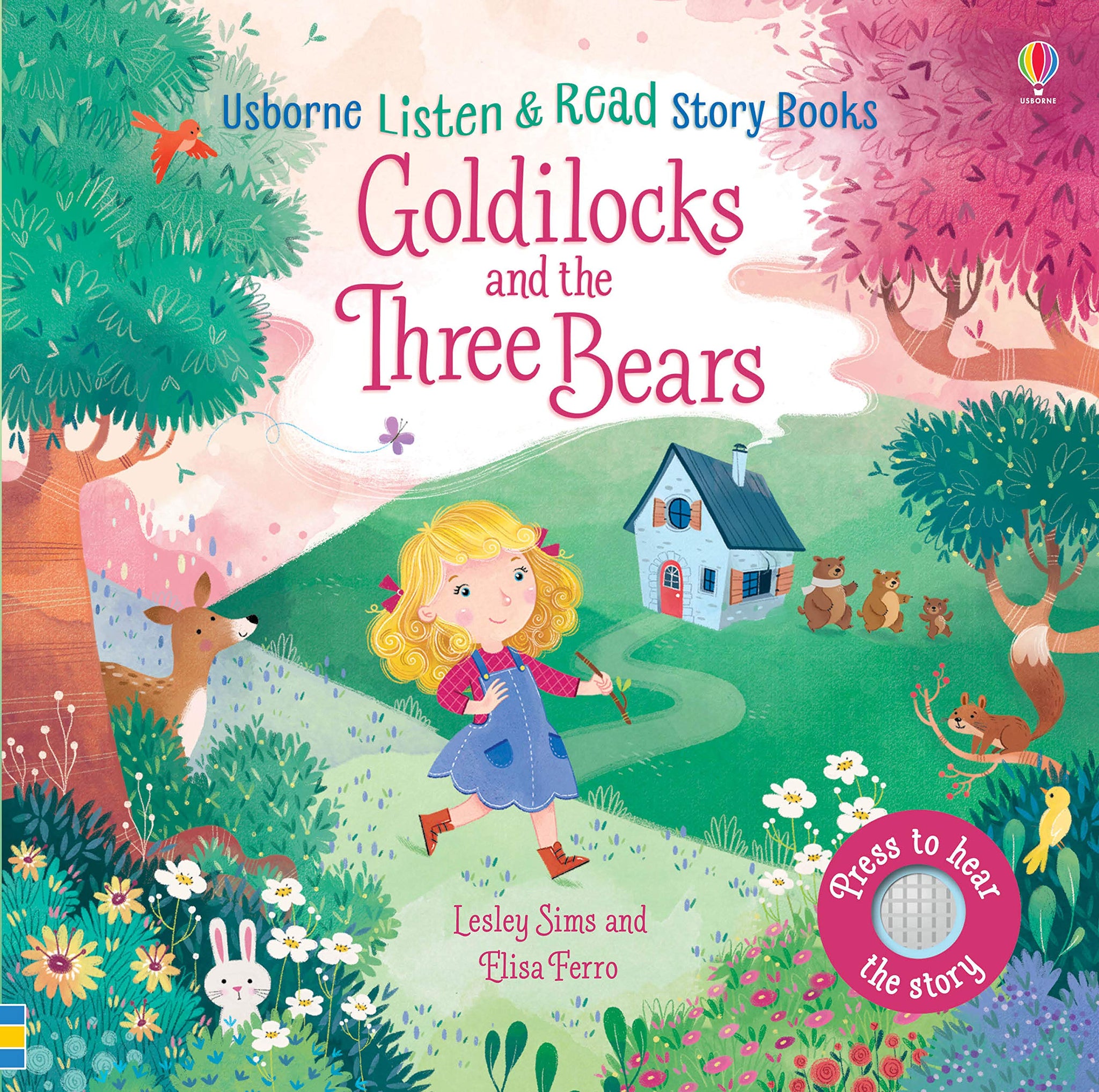 Usborne Goldilocks and the Three Bears - Boardbook