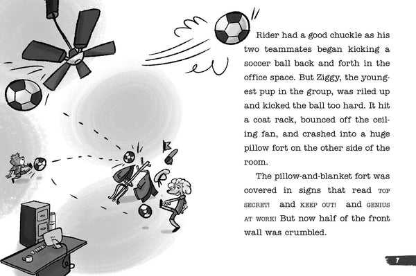 Rider Woofson #6 : The Soccer Ball Monster Mystery  - Paperback