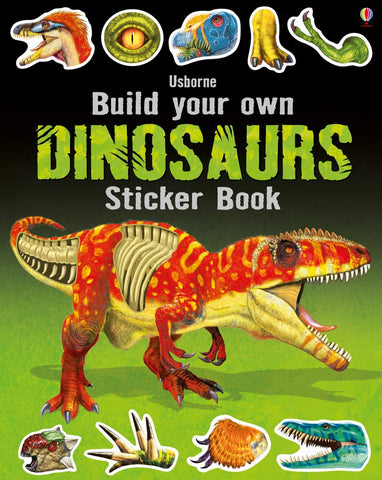 Build Your Own Dinosaurs Sticker Book - Paperback