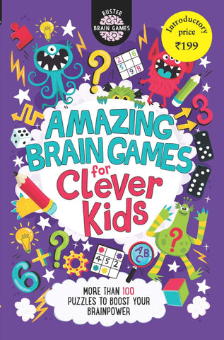 Amazing Brain Games for Clever Kids - Paperback