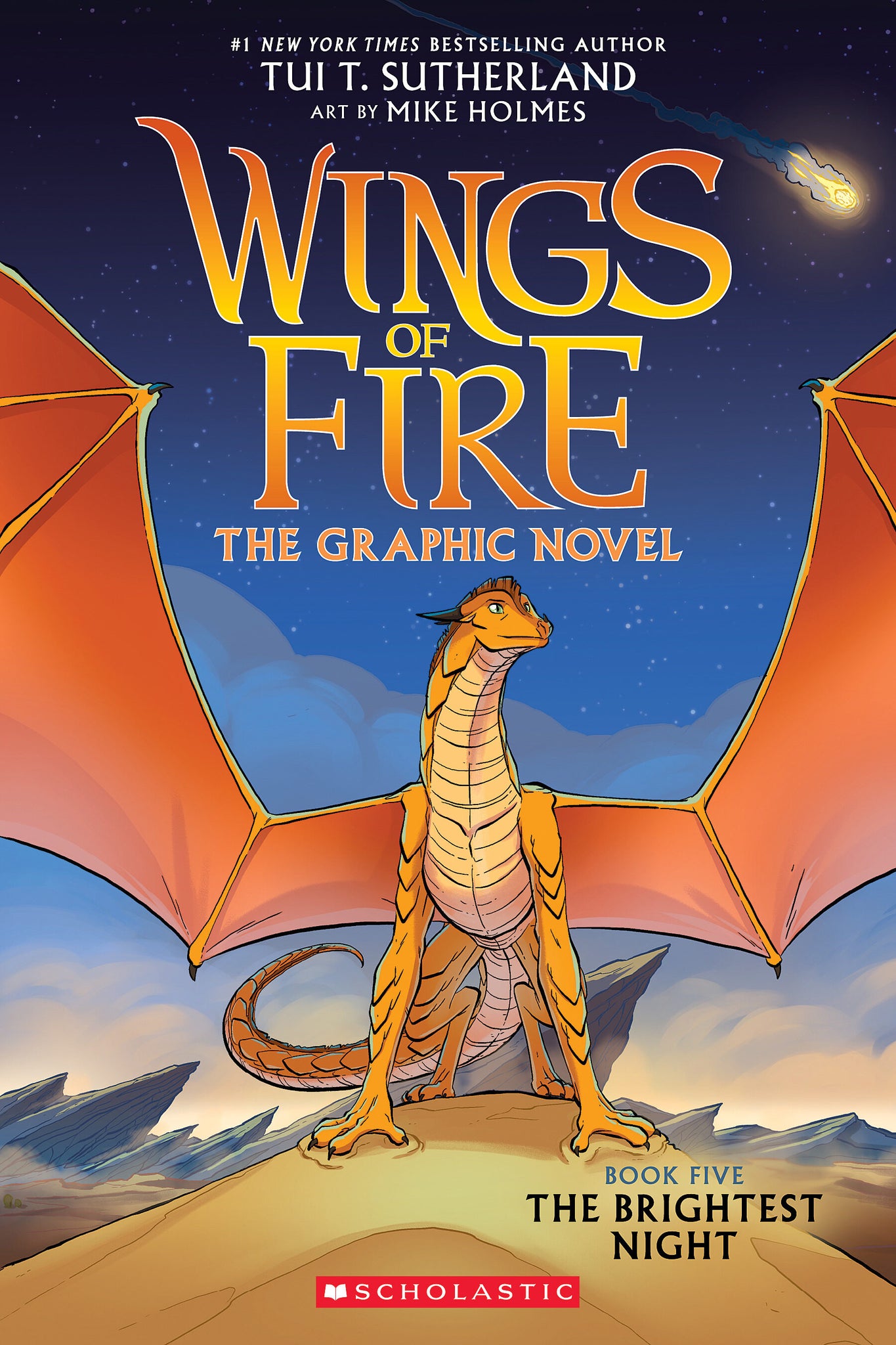 Wings Of Fire Graphic Novel #5 : The Brightest Night - Paperback
