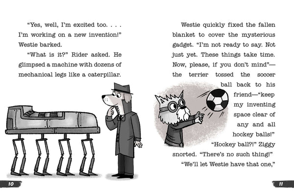 Rider Woofson #6 : The Soccer Ball Monster Mystery  - Paperback