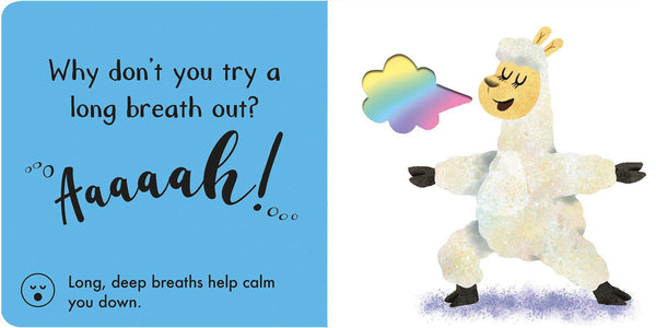 Touch and Feelings : Calmer Llama - Board Book