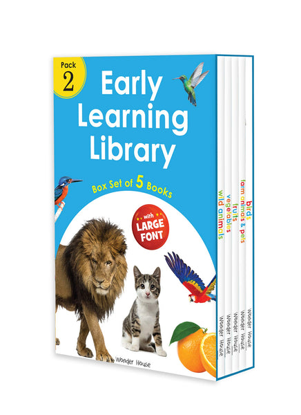 Early Learning Library Pack 2 : Box Set of 5 Books