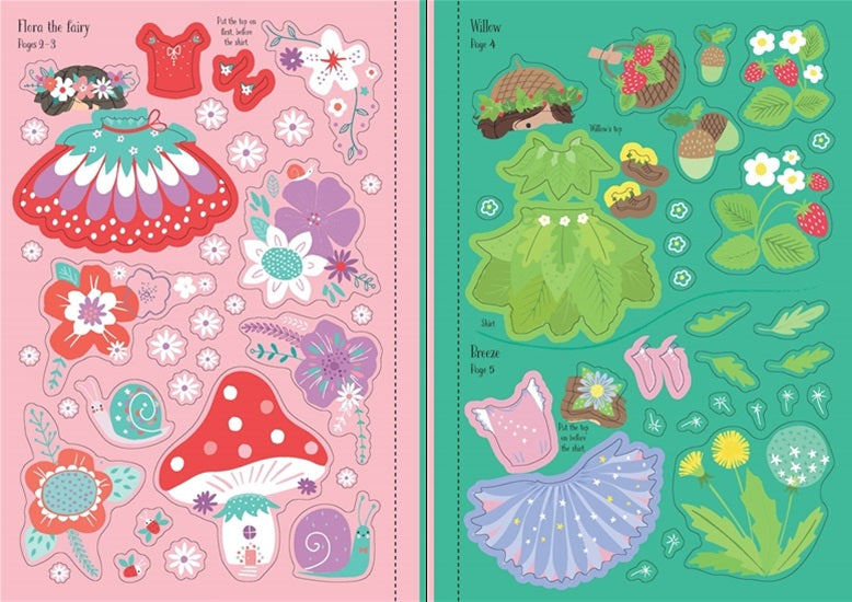 Usborne : Little Sticker Dolly Dressing Fairy - Paperback Usborne : Little Sticker Dolly Dressing Fairy - Paperback