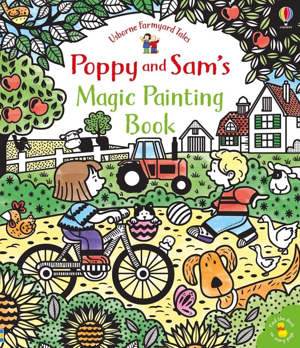 Poppy Sam's Magic Painting Book - Paperback