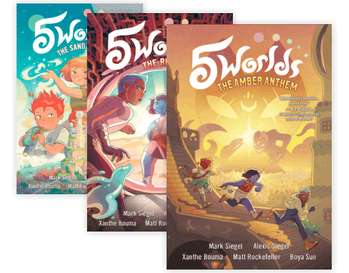 5 Worlds Collection (4 books) (Graphic Novel) - Paperback