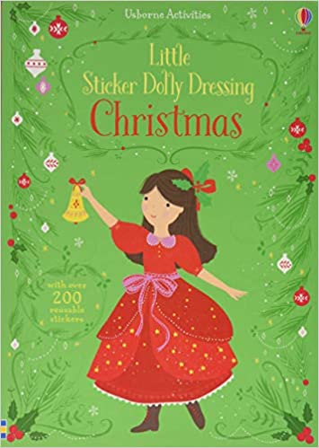 Little Sticker Dolly Dressing Christmas - Paperback