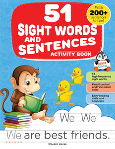 51 Sight Words And Sentence - Paperback