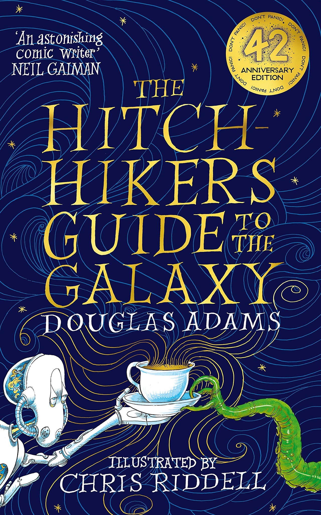 The Hitchhiker's Guide to the Galaxy Illustrated Edition - Paperback
