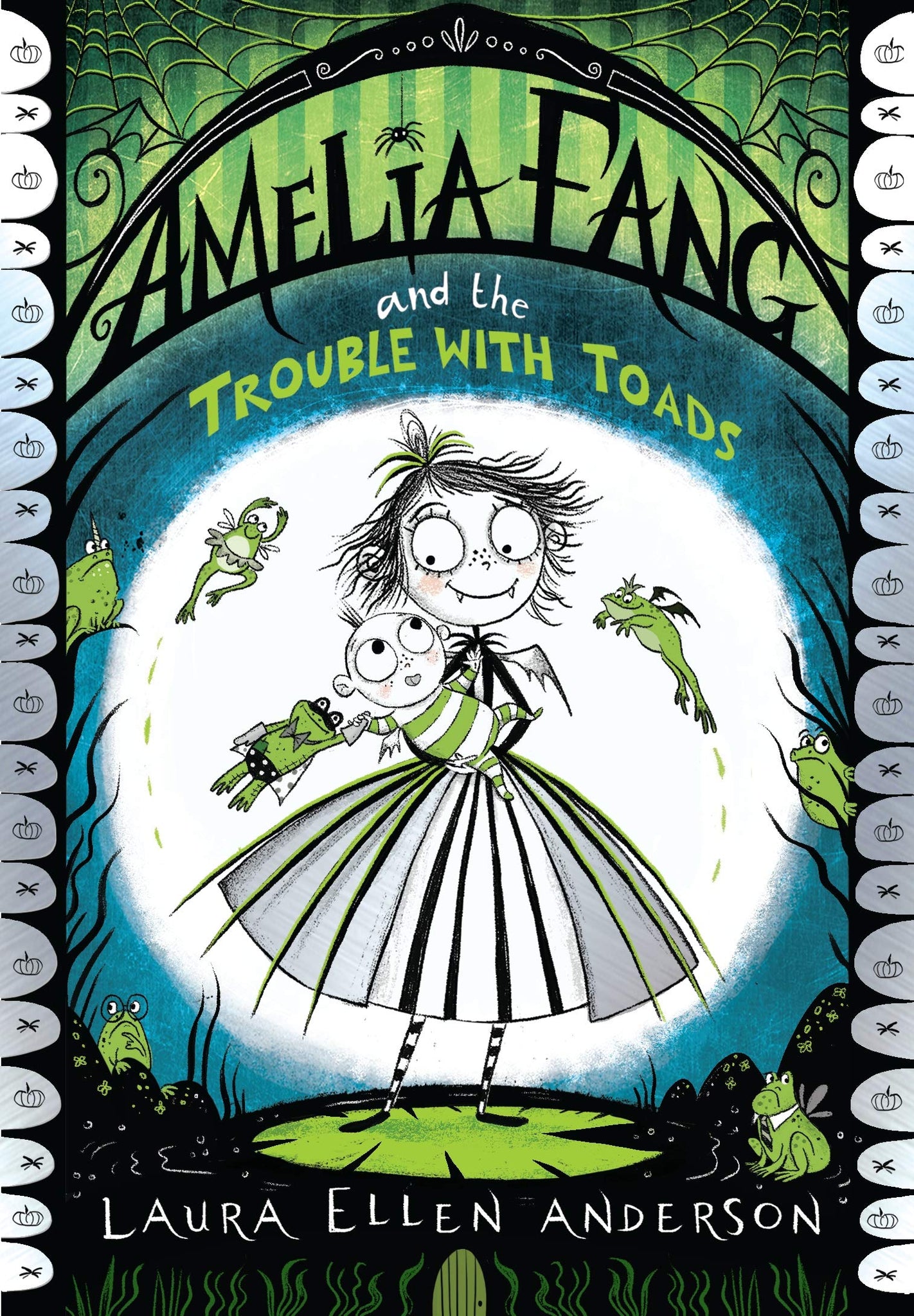 Amelia Fang #7 : Amelia Fang and the Trouble with Toads - Paperback