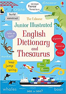 Usborne : Junior Illustrated English Dictionary and Thesaurus - Paperback