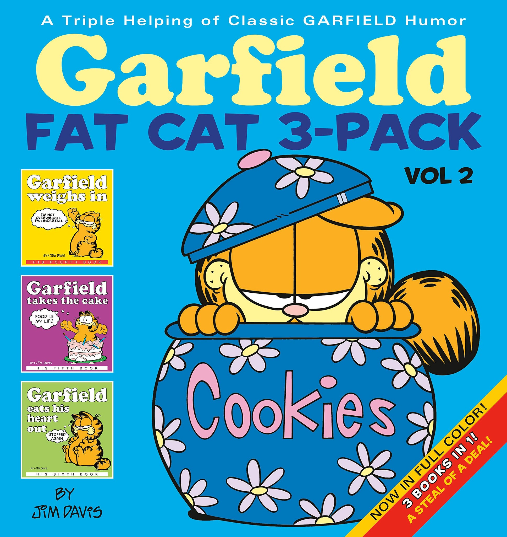 Garfield Fat Cat 3-Pack #2: A Triple Helping of Classic Garfield Humor - Paperback