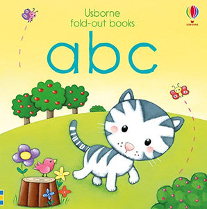 Usborne Fold Out Books ABC - Board Book