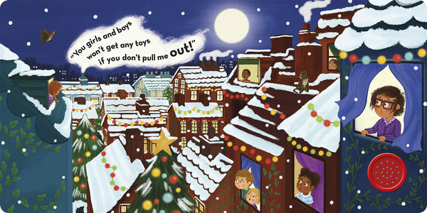 When Santa Got Stuck up the Chimney (Sound Book) - Board Book