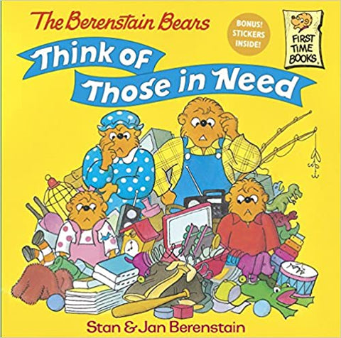 The Berenstain Bears Think of Those in Need - Kool Skool The Bookstore