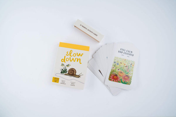 Slow Down : 30 Mindful Activity Cards