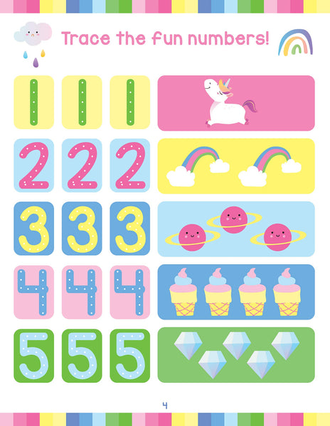 Dream Like A Unicorn - Reusable Wipe And Clean Activity Book