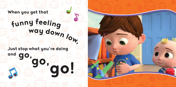 Official Cocomelon Sing-Song : The Potty Song (Make Potty-Training Fun With This Early-Learning Song) - Board Book