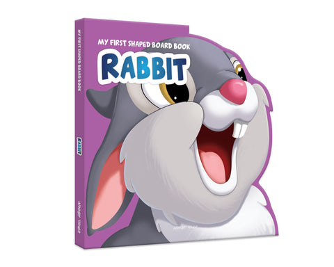 My First Shaped Board Book: Illustrated Rabbit - Board Book