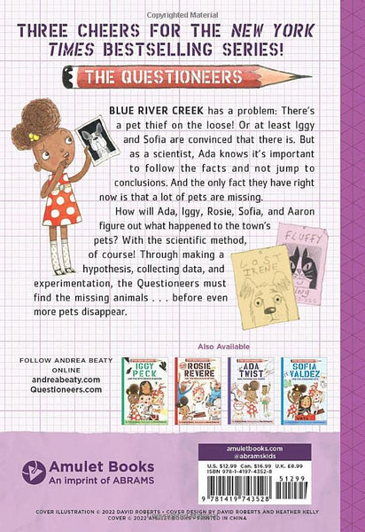 The Questioneers Book #5 : Ada Twist and the Disappearing Dogs - Hardback
