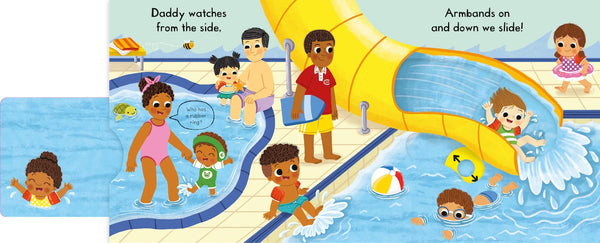 Campbell Busy Books #58 : Busy Swimming - Board Book