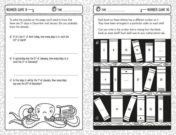 10-Minute Number Games For Clever Kids - Paperback