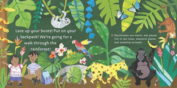 Hello, World! Rainforest Animals Board book