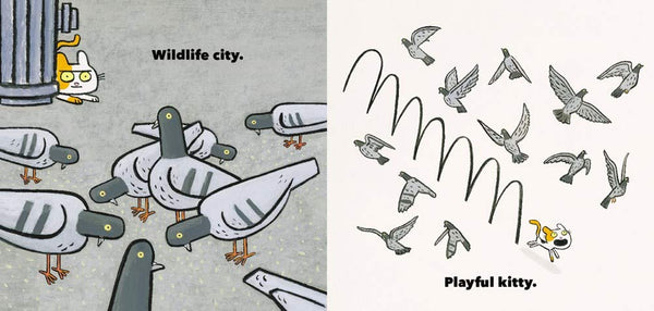 Tiny Kitty, Big City - Hardback